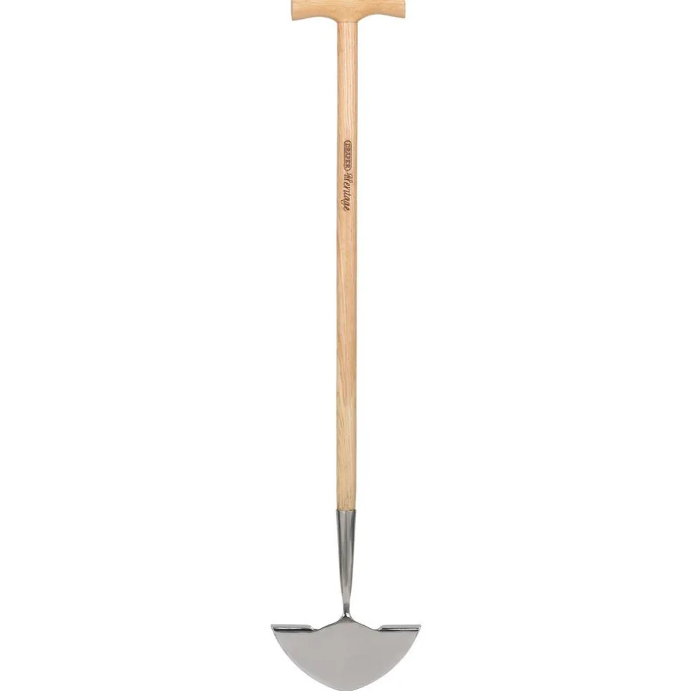 Draper Heritage Long Handled Stainless Steel Lawn Edger