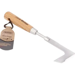 Draper Heritage Stainless Steel Hand Patio Weeder With Ash Handle