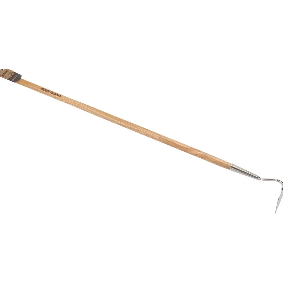 Draper Heritage Stainless Steel Draw Hoe with Ash Handle