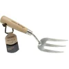 Draper Heritage Stainless Steel Hand Weeding Fork with Ash Handle