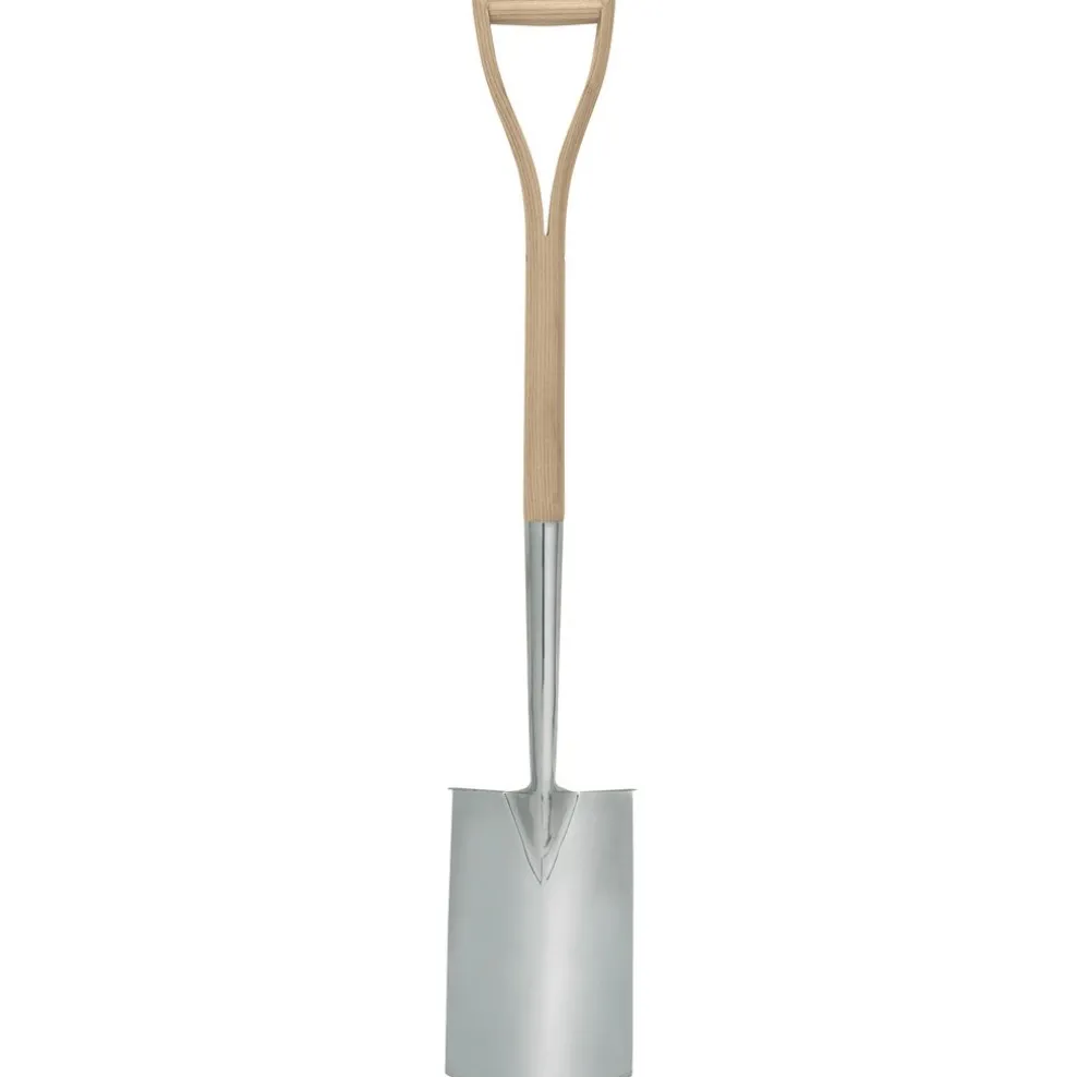 Draper Heritage Stainless Steel Digging Spade with Ash Handle