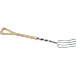 Draper Heritage Stainless Steel Border Fork with Ash Handle