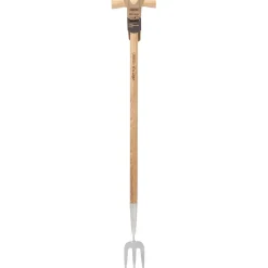 Draper Heritage Stainless Steel Fork With Ash Long Handle