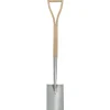 Draper Heritage Stainless Steel Border Spade with Ash Handle
