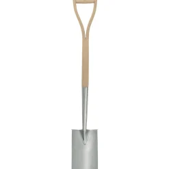 Draper Heritage Stainless Steel Border Spade with Ash Handle
