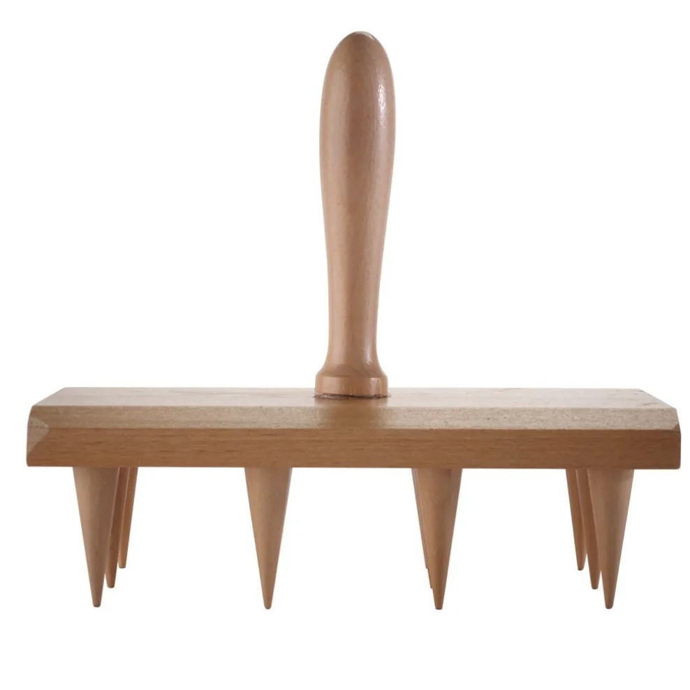 Draper Heritage Wooden Multi-Seed Tray Dibber with 12 Prongs, 120mm x 200mm