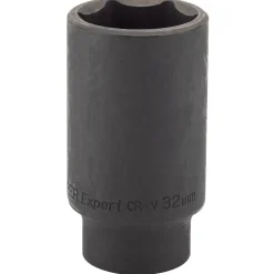 Draper HI-TORQ® Deep Impact Socket, 1/2" Sq. Dr., 32mm