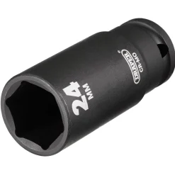 Draper HI-TORQ® Deep Impact Socket, 1/2" Sq. Dr., 24mm