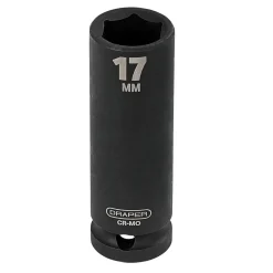 Draper HI-TORQ® Deep Impact Socket, 1/2" Sq. Dr., 17mm