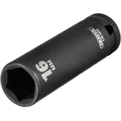 Draper HI-TORQ® Deep Impact Socket, 1/2" Sq. Dr., 16mm