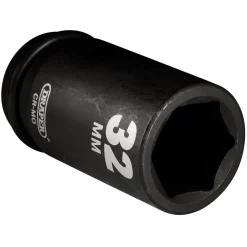 Draper Hi-TORQ® Deep Impact Socket, 3/4" Sq. Dr., 32mm