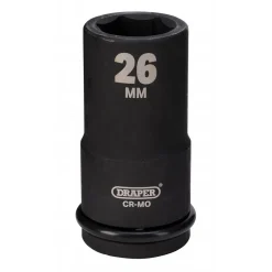 Draper Hi-TORQ® Deep Impact Socket, 3/4" Sq. Dr., 26mm