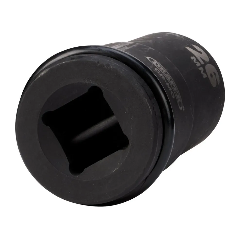 Draper Hi-TORQ® Deep Impact Socket, 3/4" Sq. Dr., 26mm