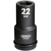 Draper Hi-TORQ® Deep Impact Socket, 3/4" Sq. Dr., 22mm