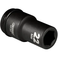 Draper Hi-TORQ® Deep Impact Socket, 3/4" Sq. Dr., 22mm