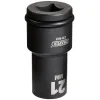 Draper Hi-TORQ® Deep Impact Socket, 3/4" Sq. Dr., 21mm