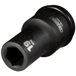 Draper Hi-TORQ® Deep Impact Socket, 3/4" Sq. Dr., 19mm