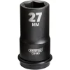 Draper Hi-TORQ® Deep Impact Socket, 3/4" Sq. Dr., 27mm