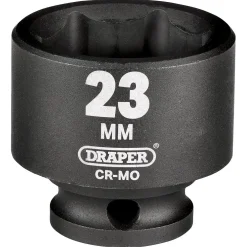 Draper Hi-TORQ® Impact Socket, 3/8