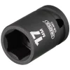 Draper HI-TORQ® Impact Socket, 1/2" Sq. Dr., 17mm