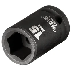 Draper HI-TORQ® Impact Socket, 1/2" Sq. Dr., 15mm