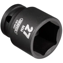 Draper HI-TORQ® Impact Socket, 1/2" Sq. Dr., 27mm