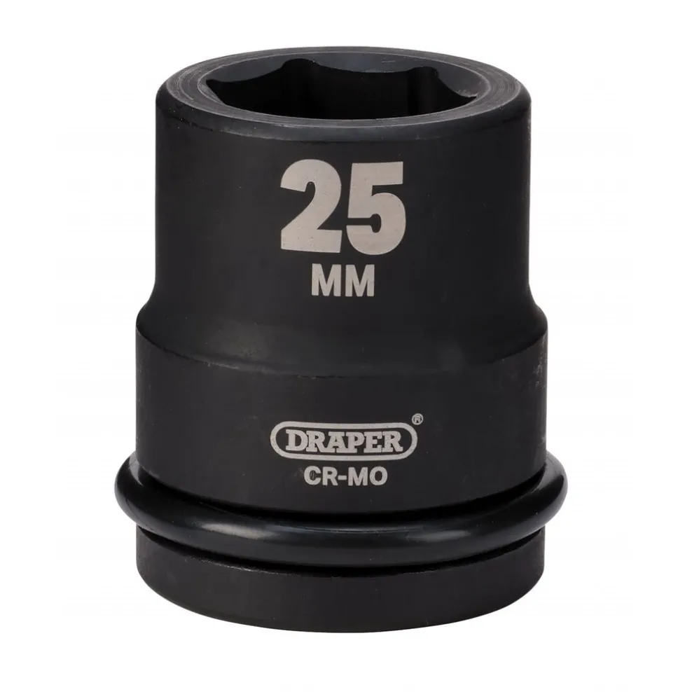 Draper Hi-TORQ® Impact Socket, 3/4" Sq. Dr., 25mm