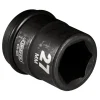 Draper Hi-TORQ® Impact Socket, 3/4" Sq. Dr., 27mm