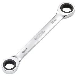 Draper HI-TORQ® Metric Double Ratchet Ring Spanner, 16 x 18mm