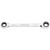 Draper HI-TORQ® Metric Double Ratchet Ring Spanner, 8 x 9mm