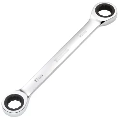 Draper HI-TORQ® Metric Double Ratchet Ring Spanner, 17 x 19mm