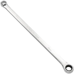 Draper HI-TORQ® Metric Extra-Long Double Ring Ratchet Spanner, 15mm