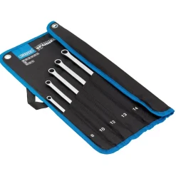 Draper HI-TORQ® Metric Extra-Long Double Ring Ratchet Spanner Set (7 Piece)