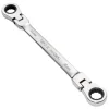 Draper HI-TORQ® Metric Flexible Head Double Ring Ratchet Spanner, 14 x 15mm