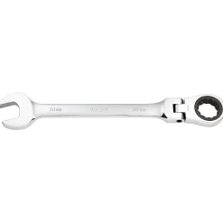 Draper HI-TORQ® Metric Flexible Head Ratcheting Combination Spanner, 30mm