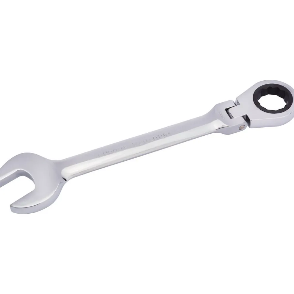 Draper HI-TORQ® Metric Flexible Head Ratcheting Combination Spanner, 25mm