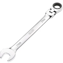Draper HI-TORQ® Metric Flexible Head Ratcheting Combination Spanner, 21mm