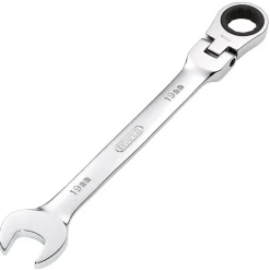 Draper HI-TORQ® Metric Flexible Head Ratcheting Combination Spanner, 19mm