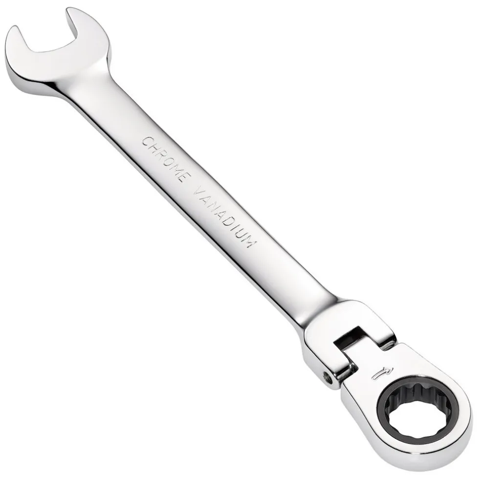 Draper HI-TORQ® Metric Flexible Head Ratcheting Combination Spanner, 16mm