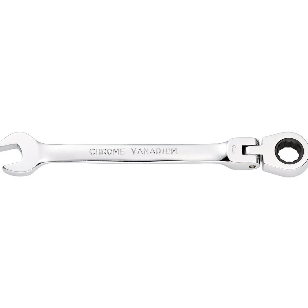 Draper HI-TORQ® Metric Flexible Head Ratcheting Combination Spanner, 9mm