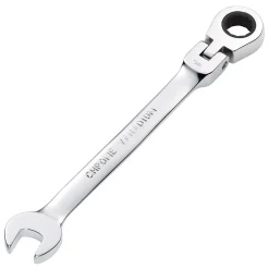 Draper HI-TORQ® Metric Flexible Head Ratcheting Combination Spanner, 9mm
