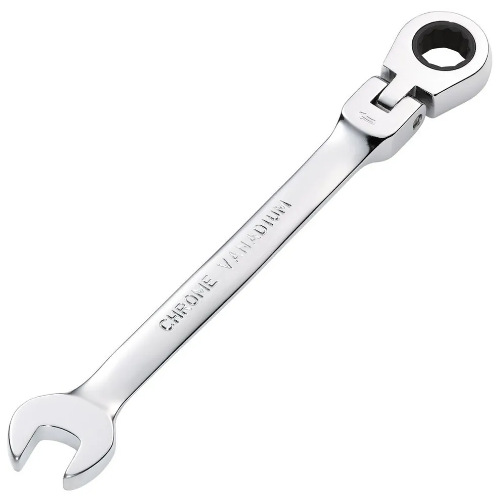 Draper HI-TORQ® Metric Flexible Head Ratcheting Combination Spanner, 9mm