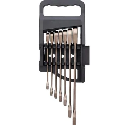 Draper HI-TORQ® Metric Ratcheting Combination Spanner Set, Black (7 Piece)