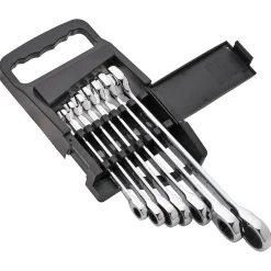 Draper HI-TORQ® Metric Ratcheting Combination Spanner Set (7 Piece)