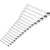 Draper HI-TORQ® Metric Ratchet Combination Spanner Set (17 Piece)