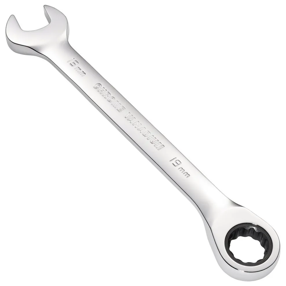 Draper HI-TORQ® Metric Reversible Ratcheting Combination Spanner, 19mm
