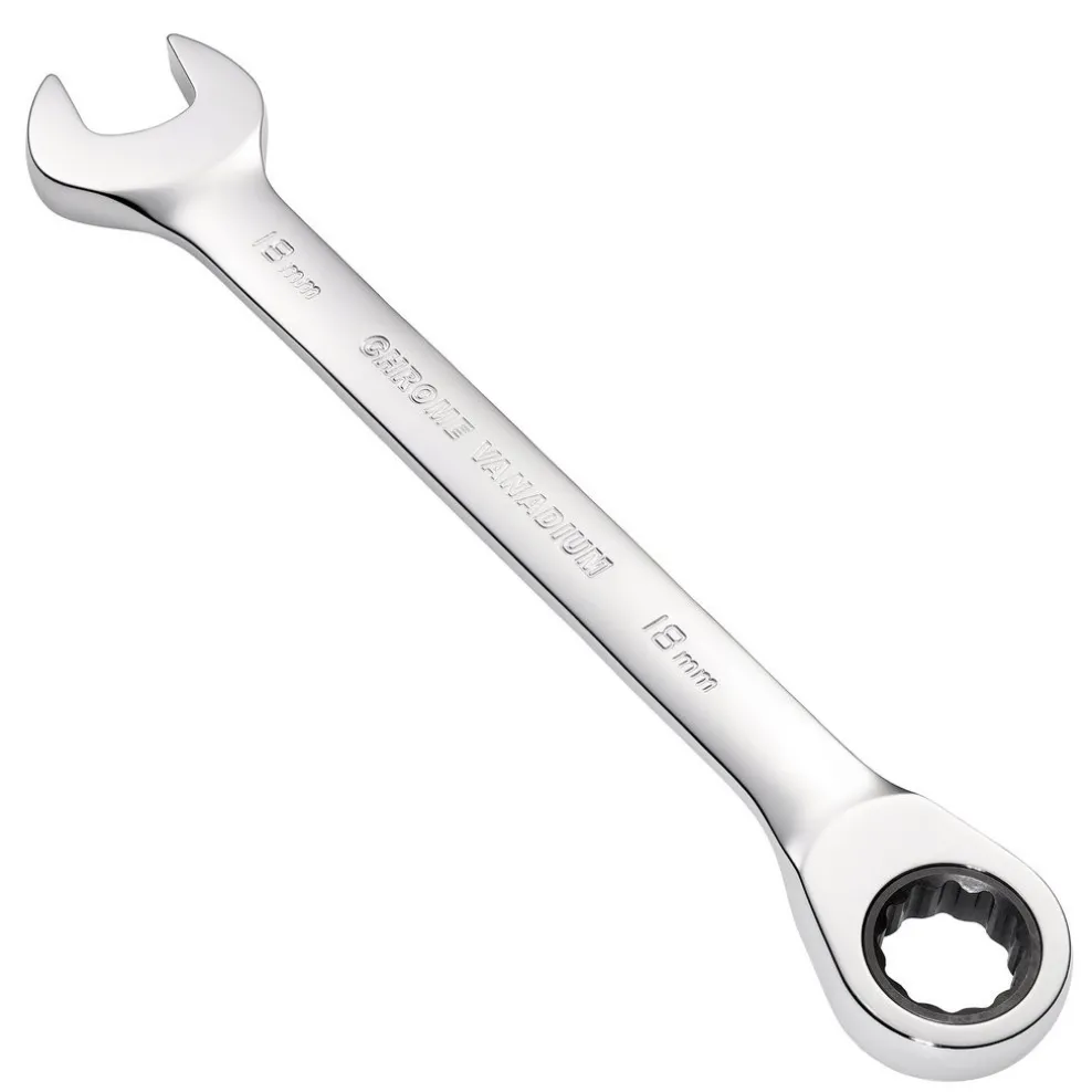 Draper HI-TORQ® Metric Reversible Ratcheting Combination Spanner, 18mm