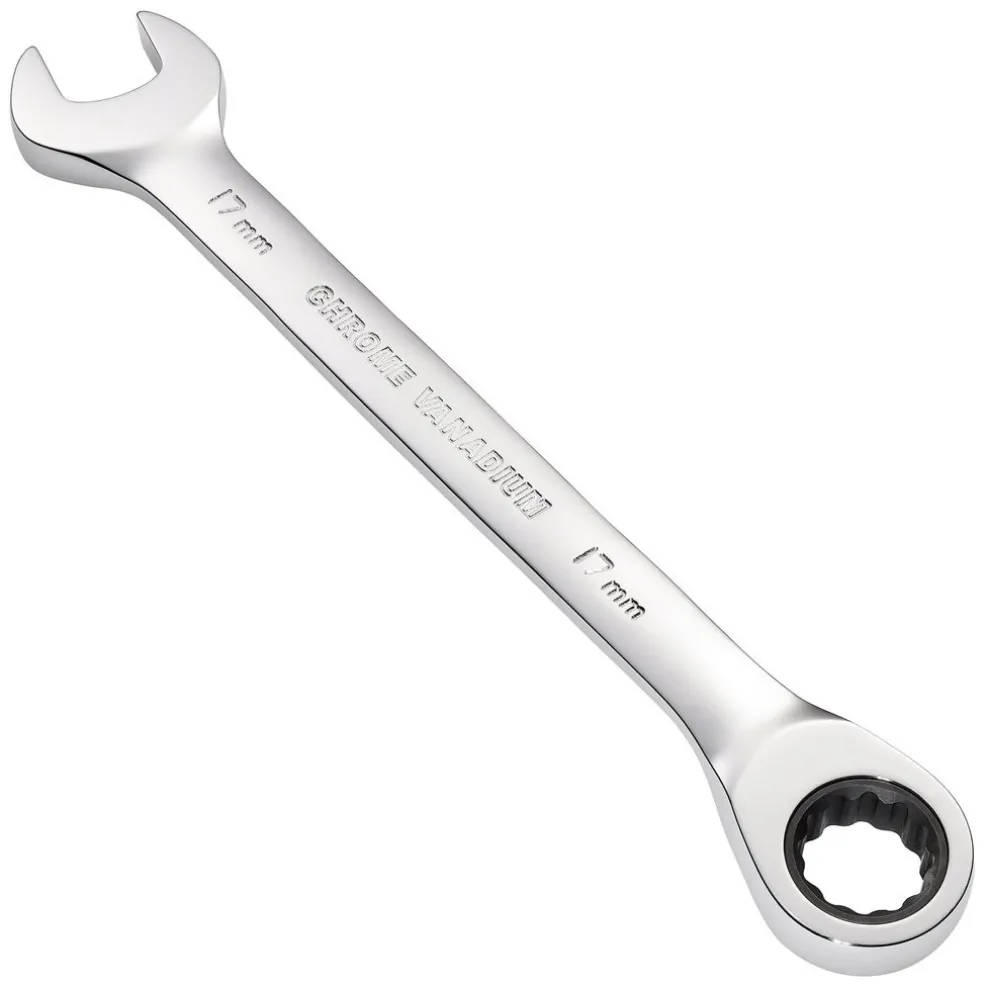 Draper HI-TORQ® Metric Reversible Ratcheting Combination Spanner, 17mm