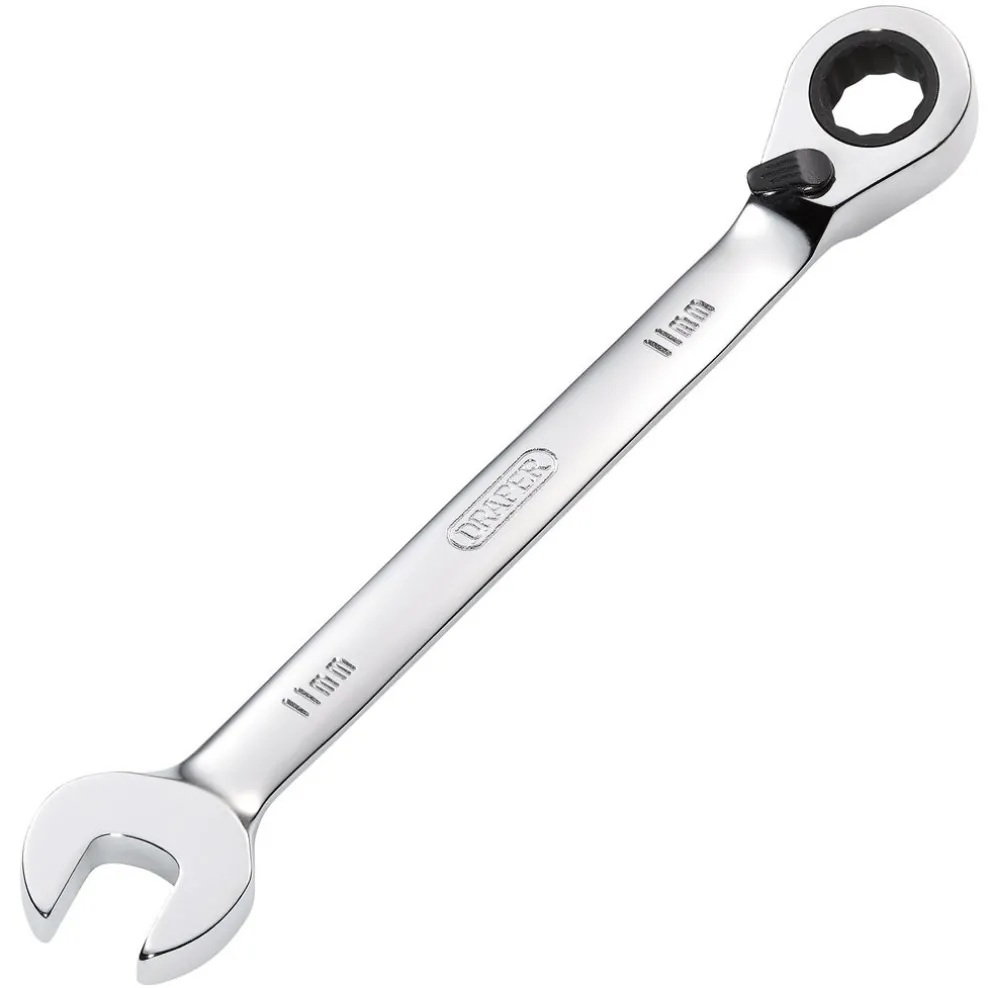 Draper HI-TORQ® Metric Reversible Ratcheting Combination Spanner, 11mm