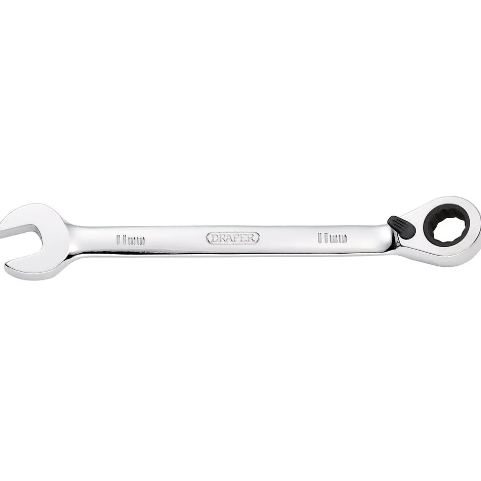 Draper HI-TORQ® Metric Reversible Ratcheting Combination Spanner, 11mm